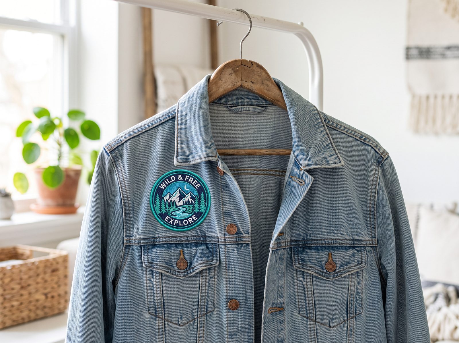 Embroidered gear patch