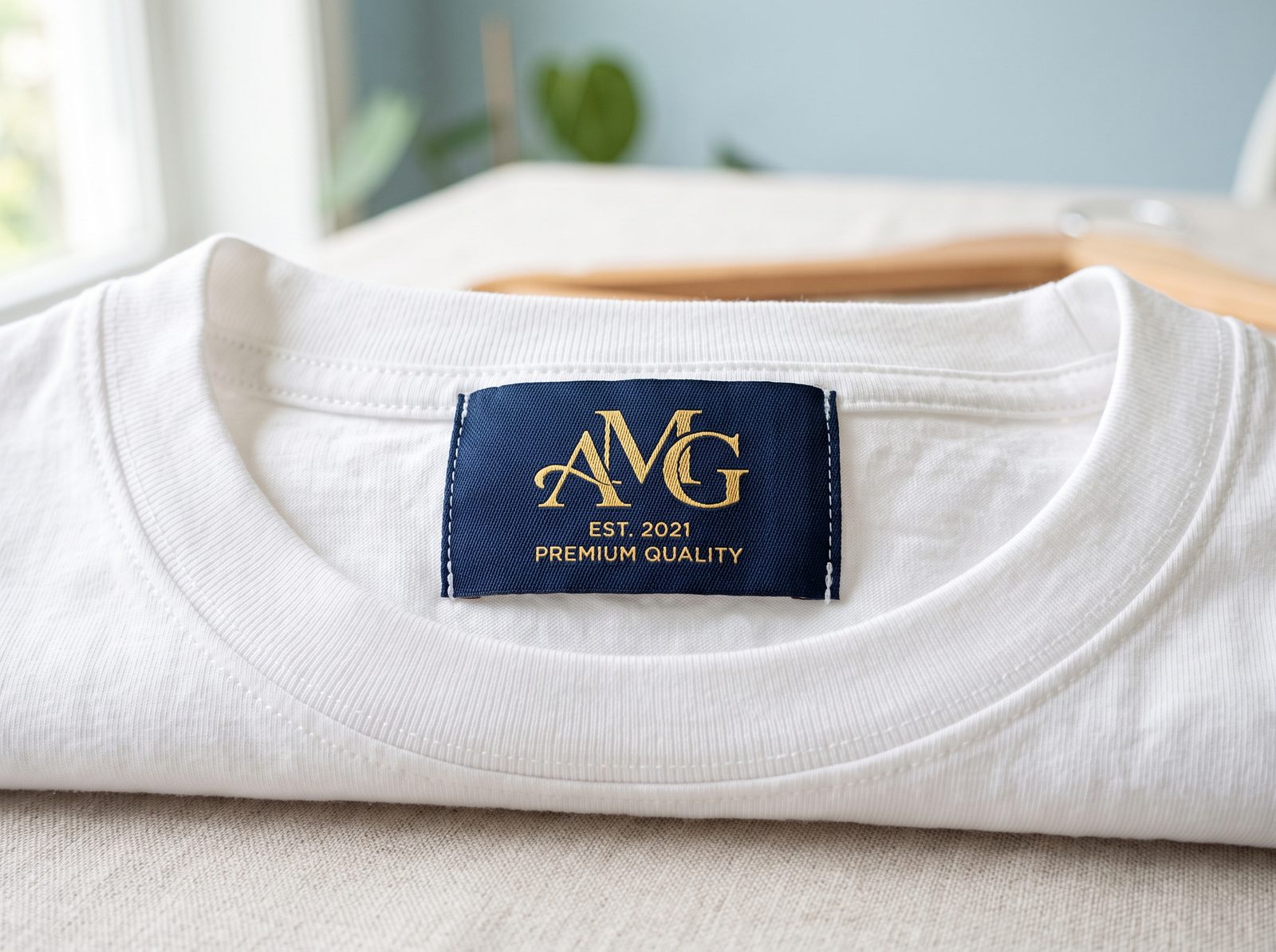 Woven tongue label